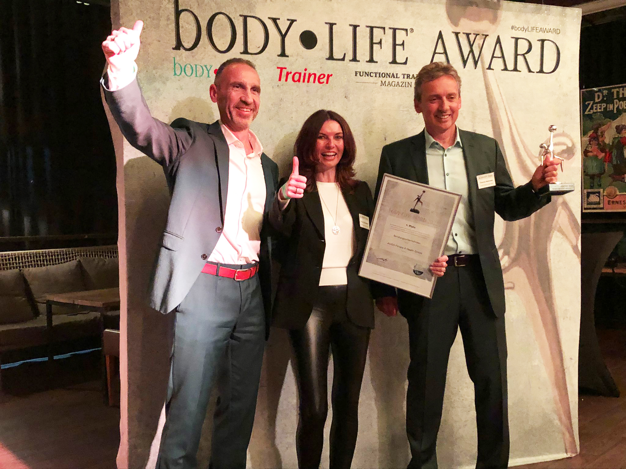ACISO gewinnt bodyLIFE Award 2022